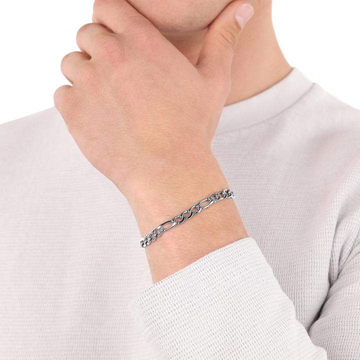 Produktbild S.Oliver Armschmuck für Jungs, Edelstahl (18 cm, Edelstahl)