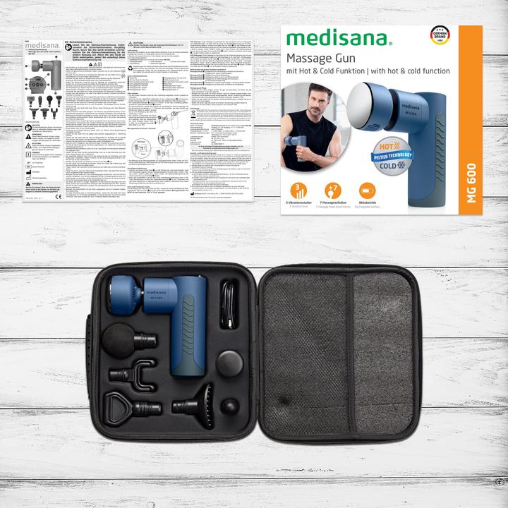 Immagine prodotto Medisana MG 600 Pistola per massaggi caldi e freddi
