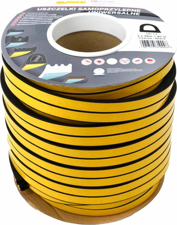 Stomil Sanok USZCZELKA DGP 14x12 CZARNA D 40mb (24 mm)