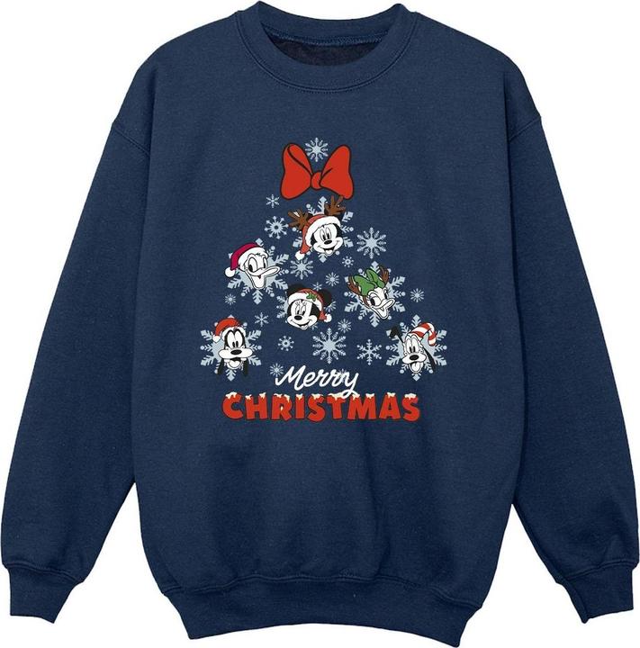 Disney Mickey Mouse And Friends Christmas Tree Sweatshirt Mädchen