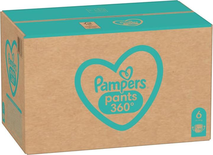 Actual product image Pampers Diapers - panties (Size 6, Monthly box, 132 Piece)