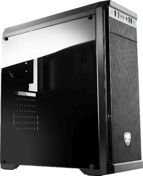 Actual product image Cougar MX330-G Tempered Glass Midi Tower (ATX, mATX, Mini-ITX)