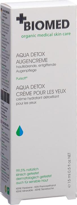 Produktbild Biomed Aqua Detox Augenpflege Creme (Augenpflege Crème, 15 ml)