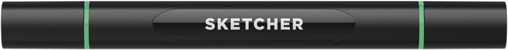 Actual product image Molotow Sketcher Marker brush + chisel (emerald medium, 1 x)