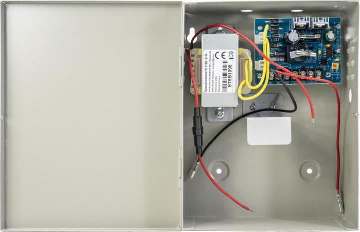 PNI ST5B 12V 2A Spannungsquelle mit USV-Backup, Metallbox für Zugangskontroll- und Überwachungssyste (Netzwerk Videorecorder (NVR))