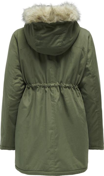 Produktbild Only Maternity Kapuze mit abnehmbarem Kunstfell-Rand Maternity Parka Langer Parka (M)