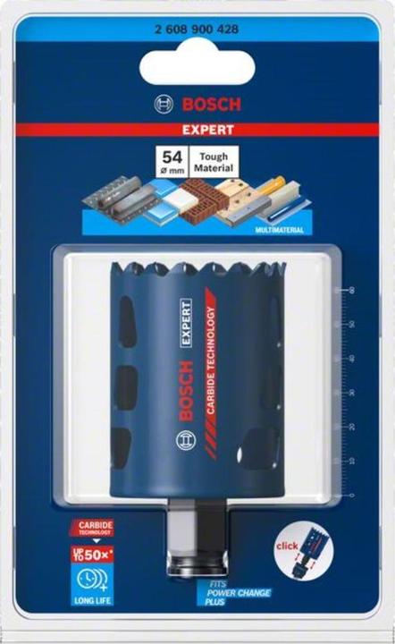 Immagine prodotto Bosch Professional Zubehör Seghetto a tazza Expert Tough Material, 54 x 60 mm (54 millimetri)