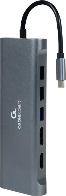 Produktbild Gembird A-CM-COMBO8-01 (USB-C, 8 Ports)