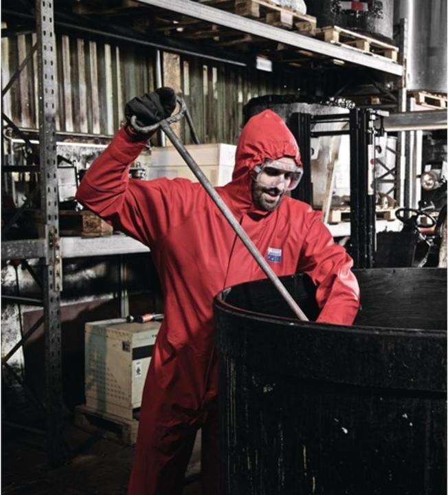 Actual product image Kind Arbeitssicherheit Overall ® CONCEPT 2800 size XXL red PPE category III (XXL)