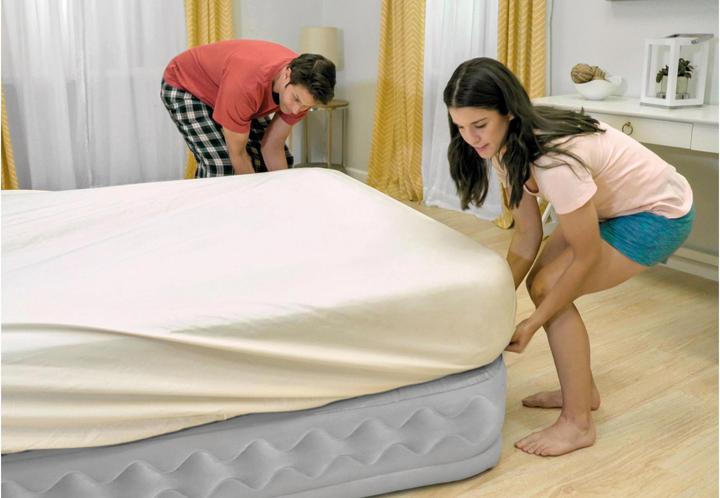 Immagine prodotto Intex Letto ad aria Queen Supreme Air-Flow (150 x 200 cm)