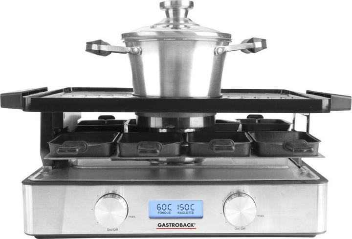 Produktbild Gastroback Raclette-Fondue