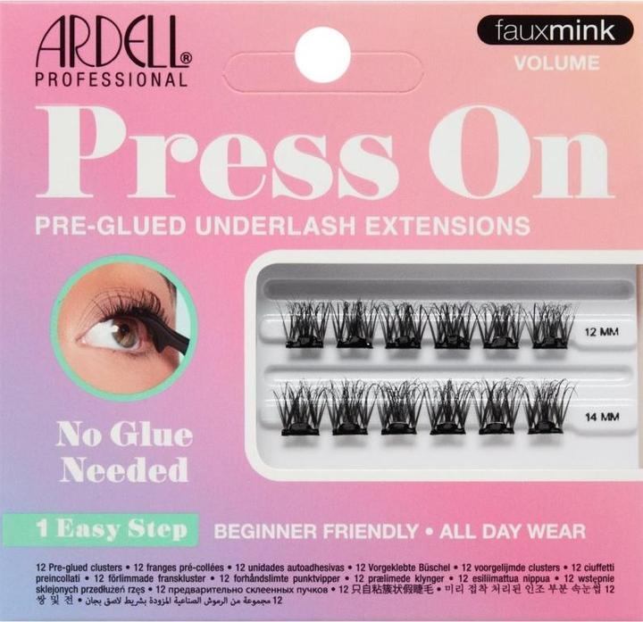 Actual product image Ardell Press On Faux Mink Volume 12 Stk (Artificial eyelashes)