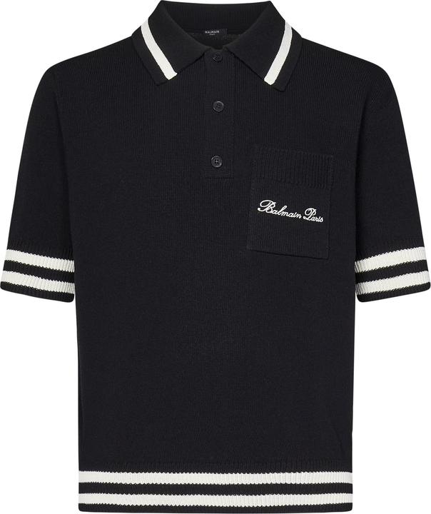 Actual product image Balmain T-shirts And Polos Black (M)
