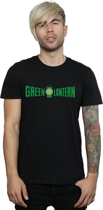 Immagine prodotto Green Lantern Text Logo Maglietta Uomo (XL)