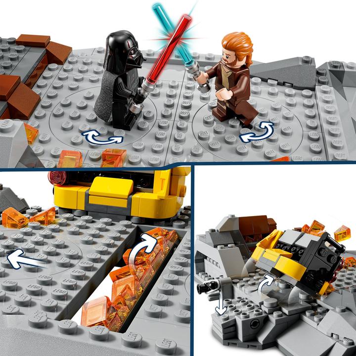 Immagine prodotto LEGO 75334 Obi-Wan KenobiTM contro Obi-Wan KenobiTM Darth Vad (75334, LEGO Star Wars)