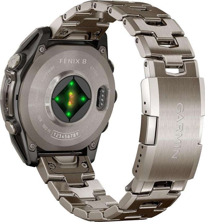 Actual product image Garmin fenix 8 Exclusive (47 mm)