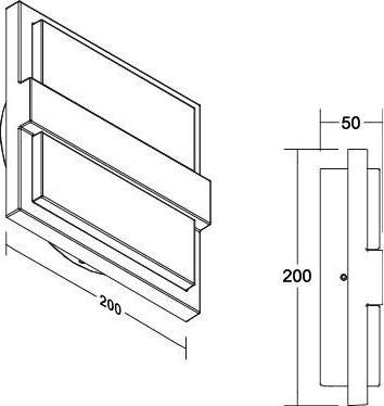 Actual product image Brumberg Surface-mounted LED wall light (780 lm)