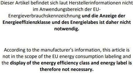 Label énergétique Igloo IH 45 (43 l)