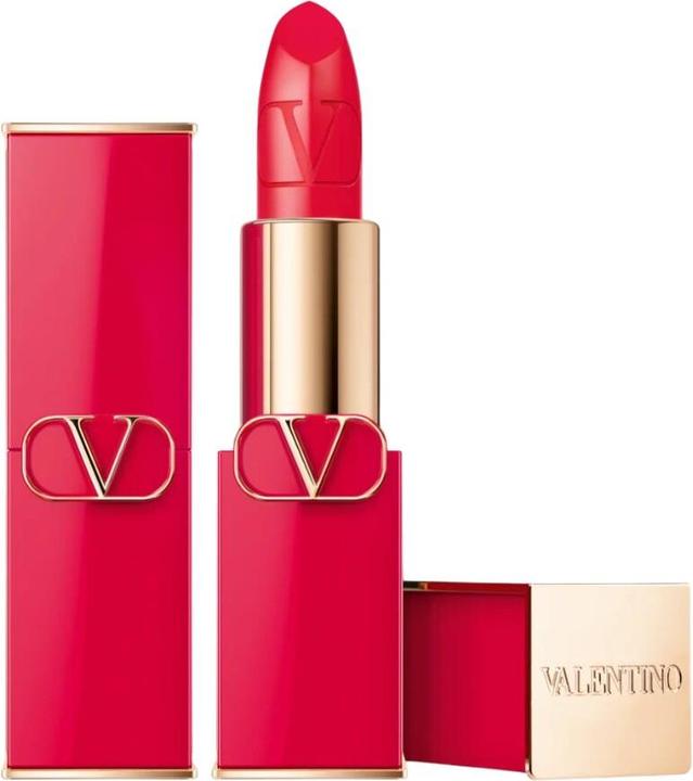 Valentino Rosso Satin Finish Cream Lipstick 404r Nachfüllbar - 35 Gramm (404r)