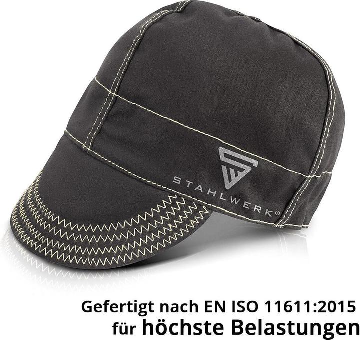 Produktbild Stahlwerk Schweisserkappe flammhemmende Schweisserschutzkleidung zum Schweissen (One Size)
