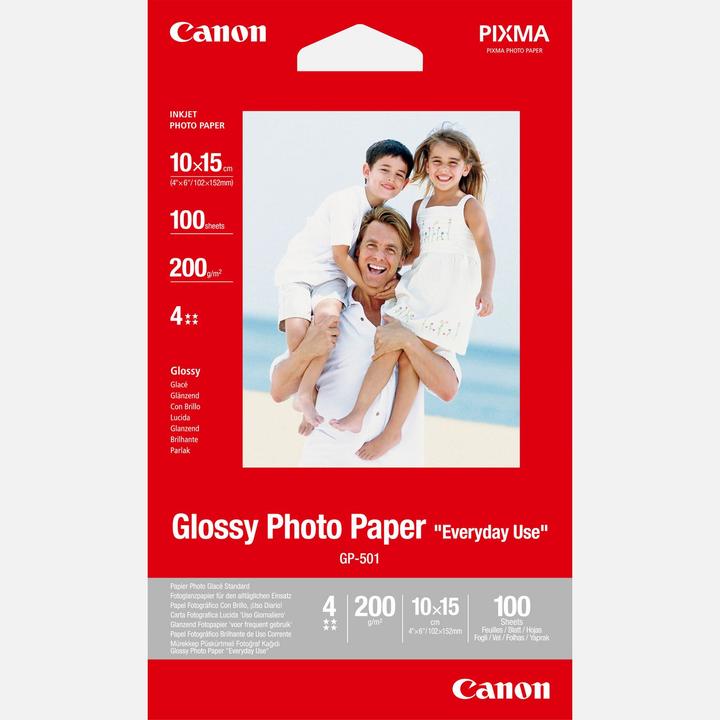 Image du produit Canon Gp-501 (200 g/m², 10 x 15 cm, 100 x)