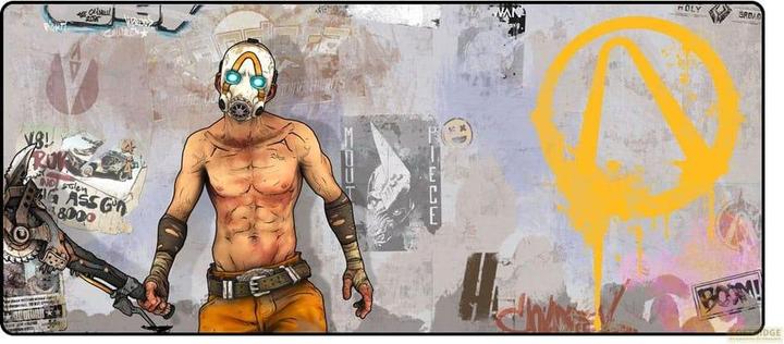 DEVplus Borderlands XXL Mousepad Psycho Graffiti (XXL)