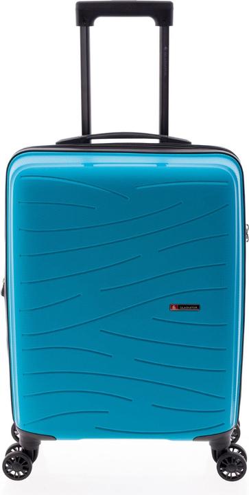 Wüsthof 1700 4 Rollen Kabinentrolley 55 cm mit Dehnfalte (36 l, Handgepäck (bis 50l))
