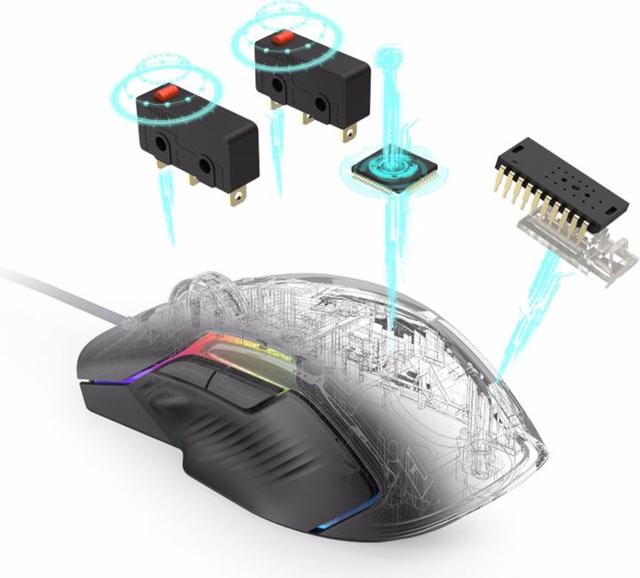 Actual product image Urage Mouse Gaming Mouse "Reaper 600" (Cable)