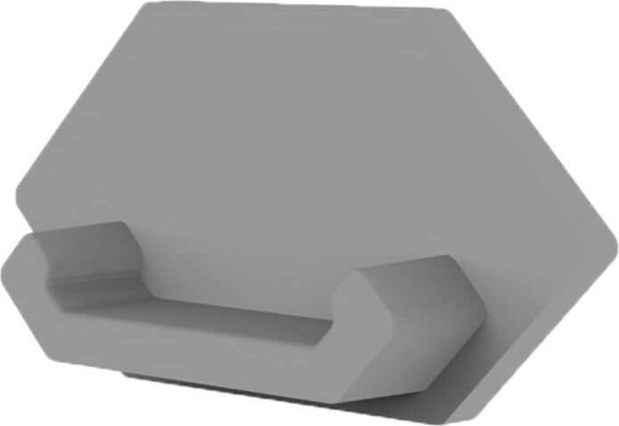Image du produit Isoled Embout E204 pour profilé de carrelage LED Angle extérieur, 1pc