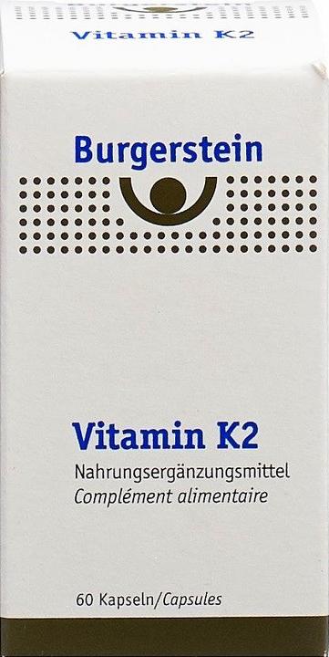 Produktbild Burgerstein Vitamin K2 (60 Stück, Kapseln, 22 g)