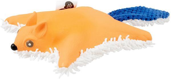 Image du produit Duvoplus Peluche & latex écureuil volant, 31x17x5 cm, orange (Jouet en peluche chien)
