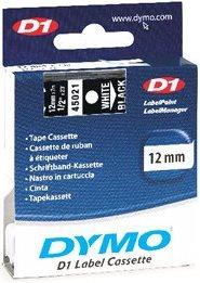 Produktbild Dymo S0720610 Standardband (1.20 cm, Weiss, Schwarz)