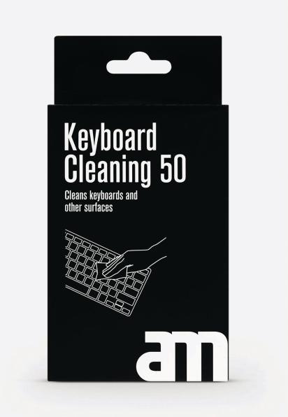 Actual product image Renseservietter til tastatur AM, pakke a 50 stk.