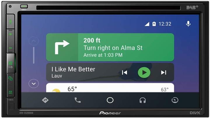 Actual product image Pioneer AVH-Z5200DAB-AN (Android car, Apple Carplay)