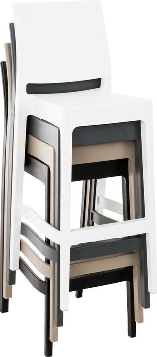 Image du produit Swisshandel24 Tabouret de bar Maya, gris foncé