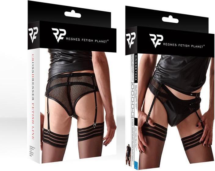 Actual product image Regnes Fetish Planet Men suspender belt with panties (L)