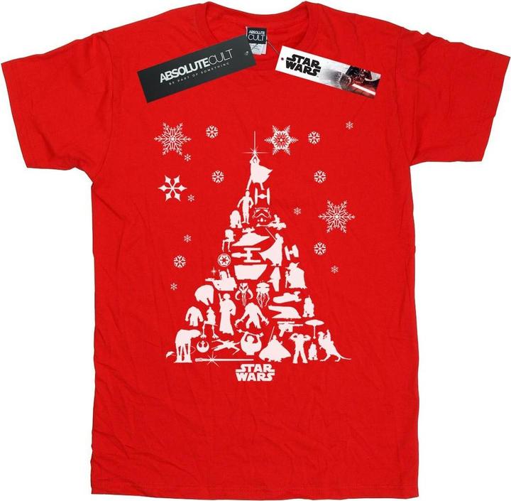 Star Wars Christmas Tree TShirt Mädchen