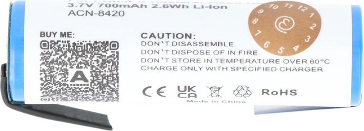 Produktbild Philips Akku für Rasierer Akku HS8020, HS8040, HS8060, HS8070, HS8420, HS8420/23, HS8440, HS8460 (1 Stk., 650 mAh)