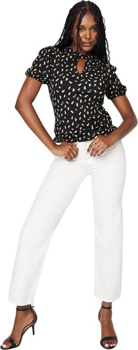 Produktbild Dorothy Perkins Oberteil Tropfenausschnitt Puffärmel (M)