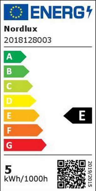 Energie-Label Nordlux Sponge 20 (300 lm, IP65)