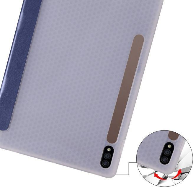 Actual product image MU Classic Triple foldable case with stylus holder (Galaxy Tab S7)