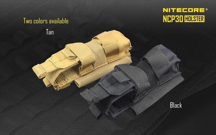Actual product image Nitecore Nylon holster NCP30 - black