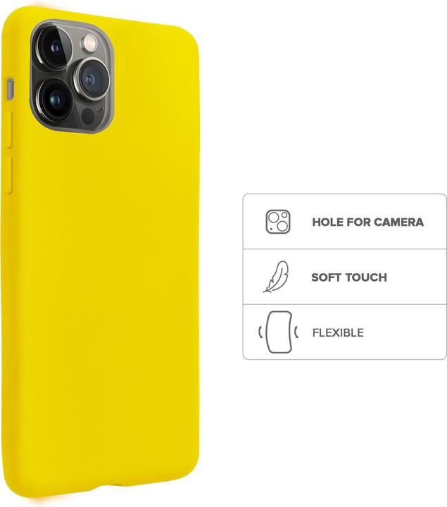 Image du produit SBS Rainbow Case iPhone 13 Pro couleur jaune (Apple iPhone 13 Pro)