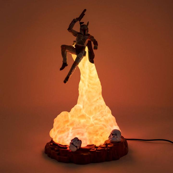 Actual product image Paladone Products Lampada Star Wars : Boba Fett Diorama Light 31 cm
