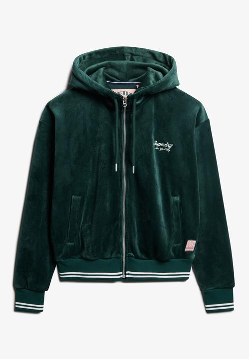 Image du produit Superdry Sweat à capuche zippé en velours Country Club (16)
