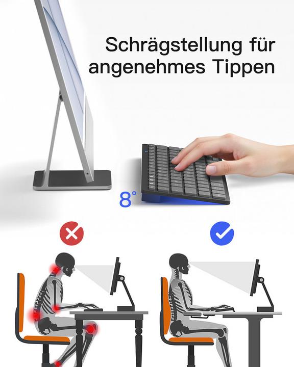 Actual product image Inateck KB01003 (DE)