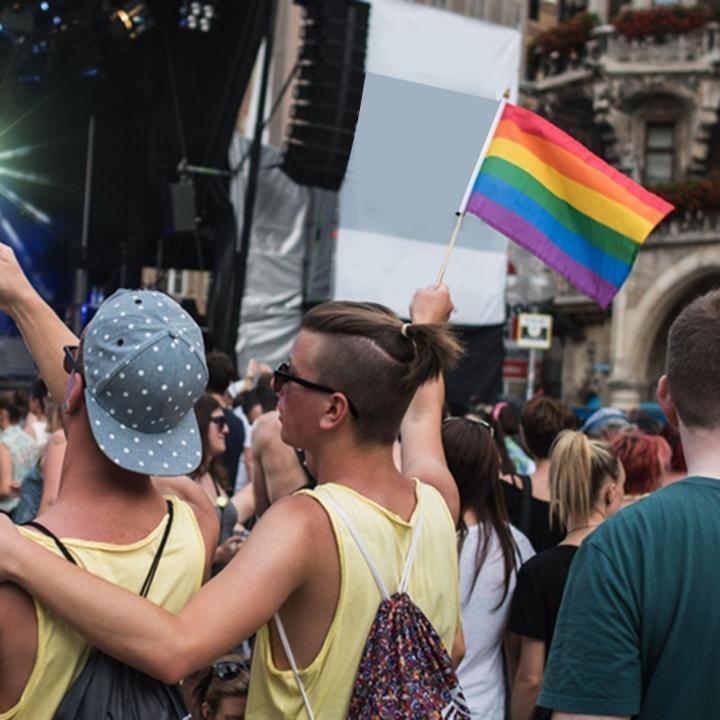 Produktbild JTI Pride-Flagge / Regenbogenfahne