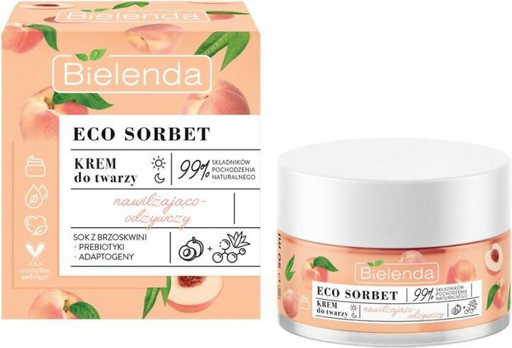 Bielenda ECO SORBET Peach Cream Moisturizer 50ml (Körpercreme, 50 ml)