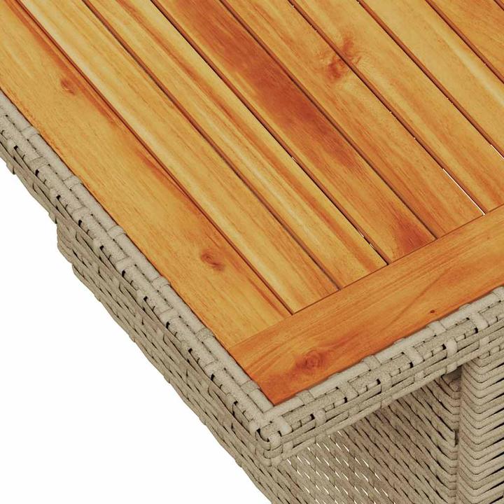 Produktbild VidaXL Gartenmöbel Sofa Garnitur Gartengarnitur Garten Sitzgruppe 7-tlg. Beige