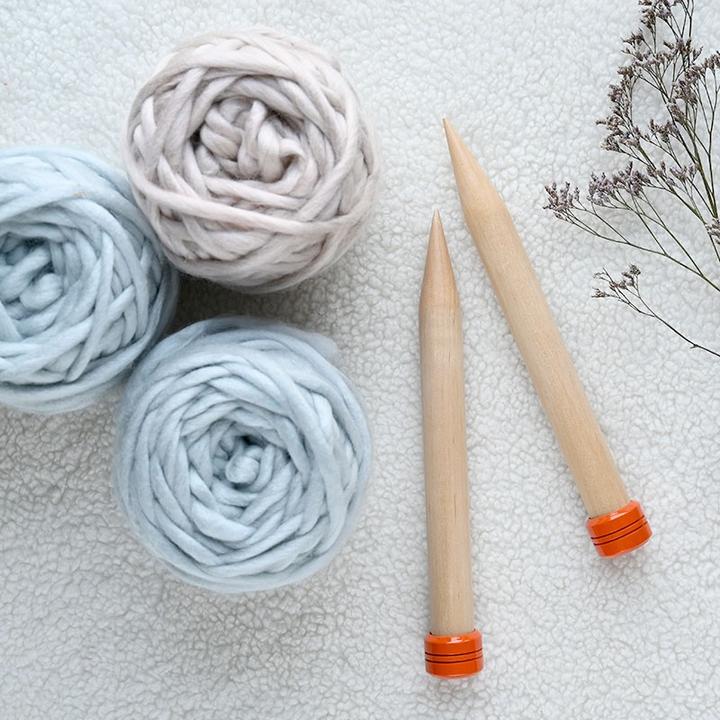 Produktbild Knitpro Jackenstricknadeln JUMBO Birch